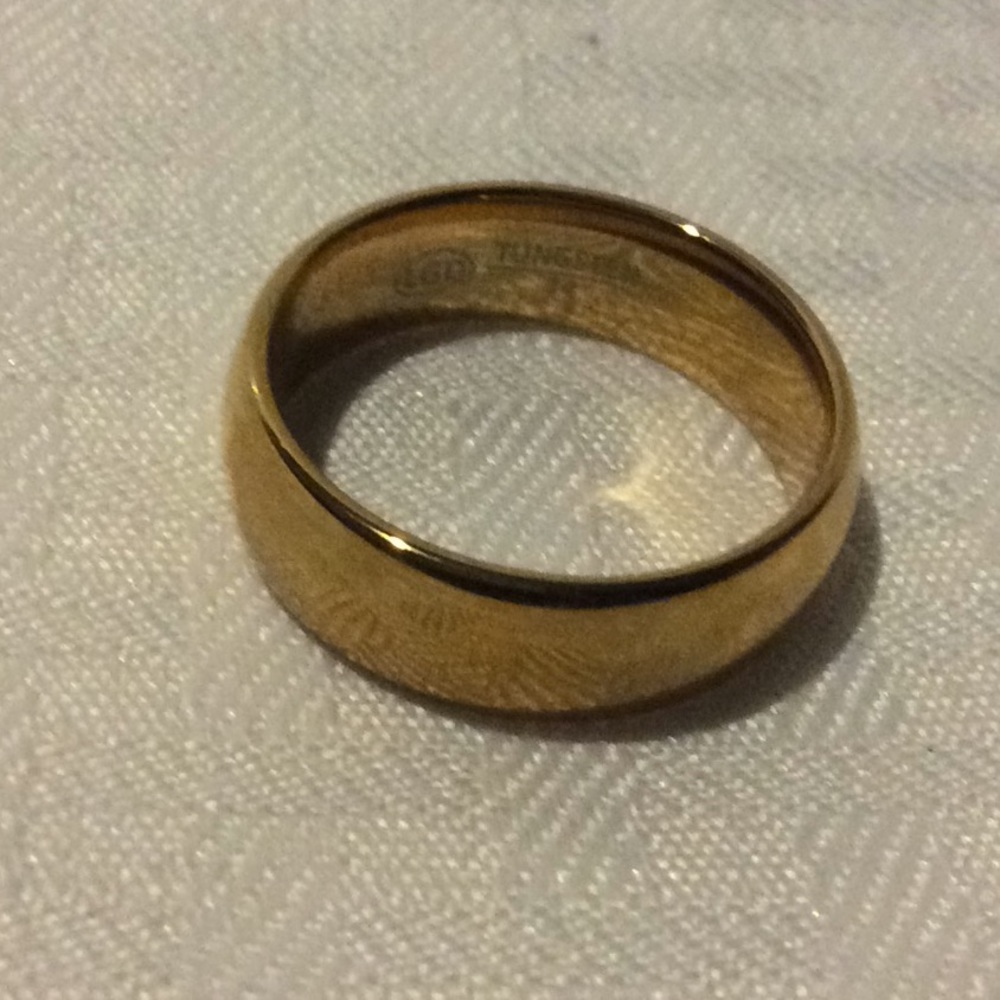 TUNGSTEN WEDDING BAND - Picture 2 of 6